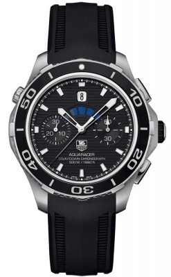 AAA Replica Tag Heuer Aquaracer 500m Calibre 72 Countdown Chronograph Mens Watch cak211a.ft8019